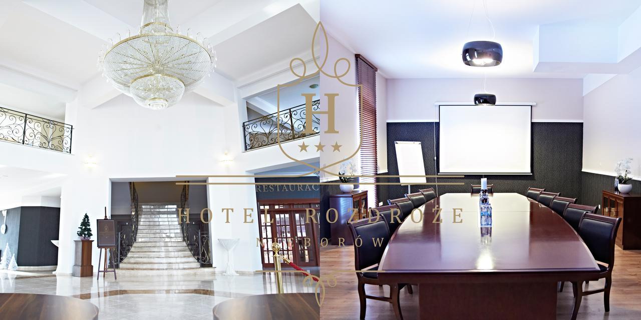 Hotel Rozdroze Nieborów Exteriör bild